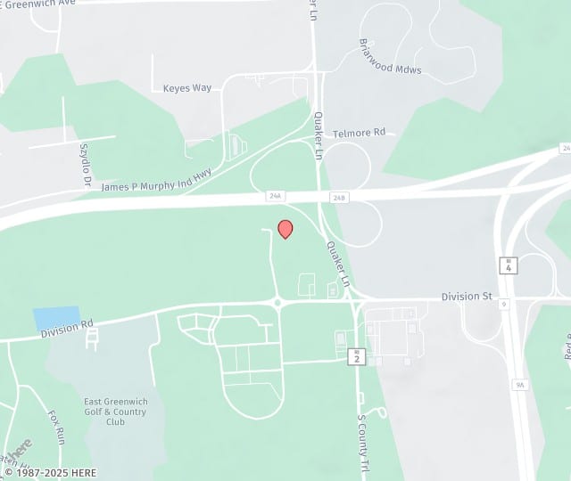 Location Map: 1350 Division Rd. West Warwick, RI 02893